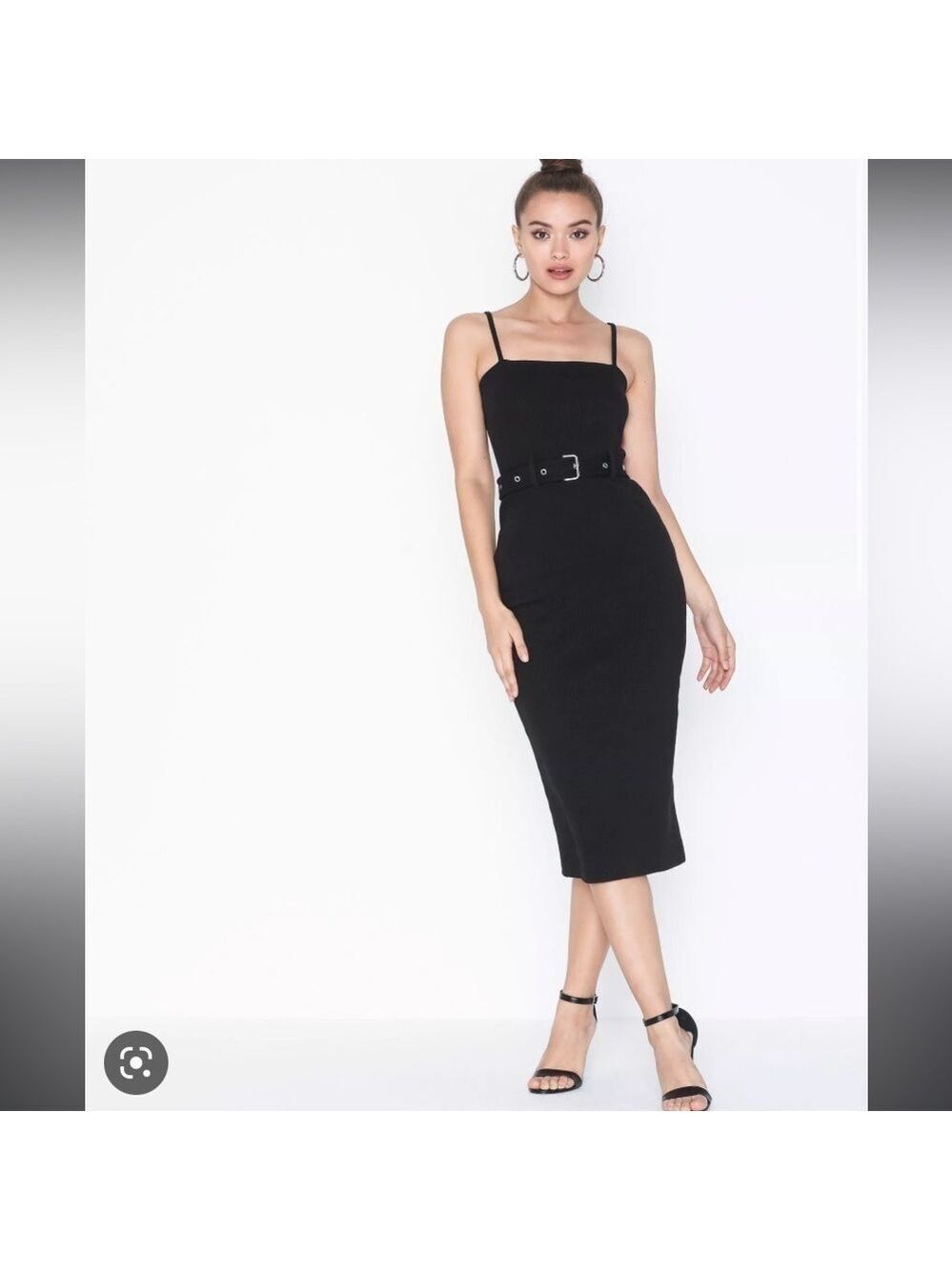 Nwot Missguided dusty peach pink bodycon dress